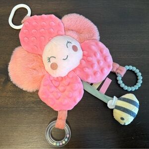 $5 Add-On | Pink Plush Flower Baby Toy | Clothing Bundles Only